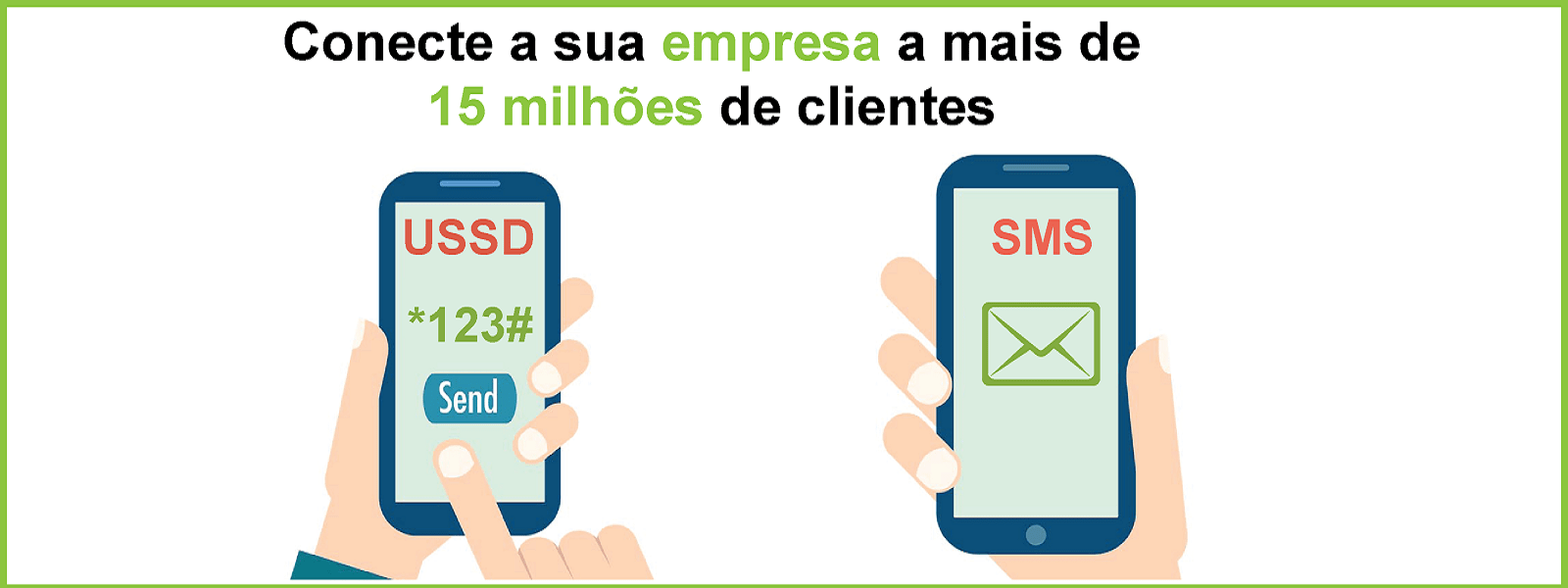 Conecte a sua empresa a mais de 15 milhões de clientes