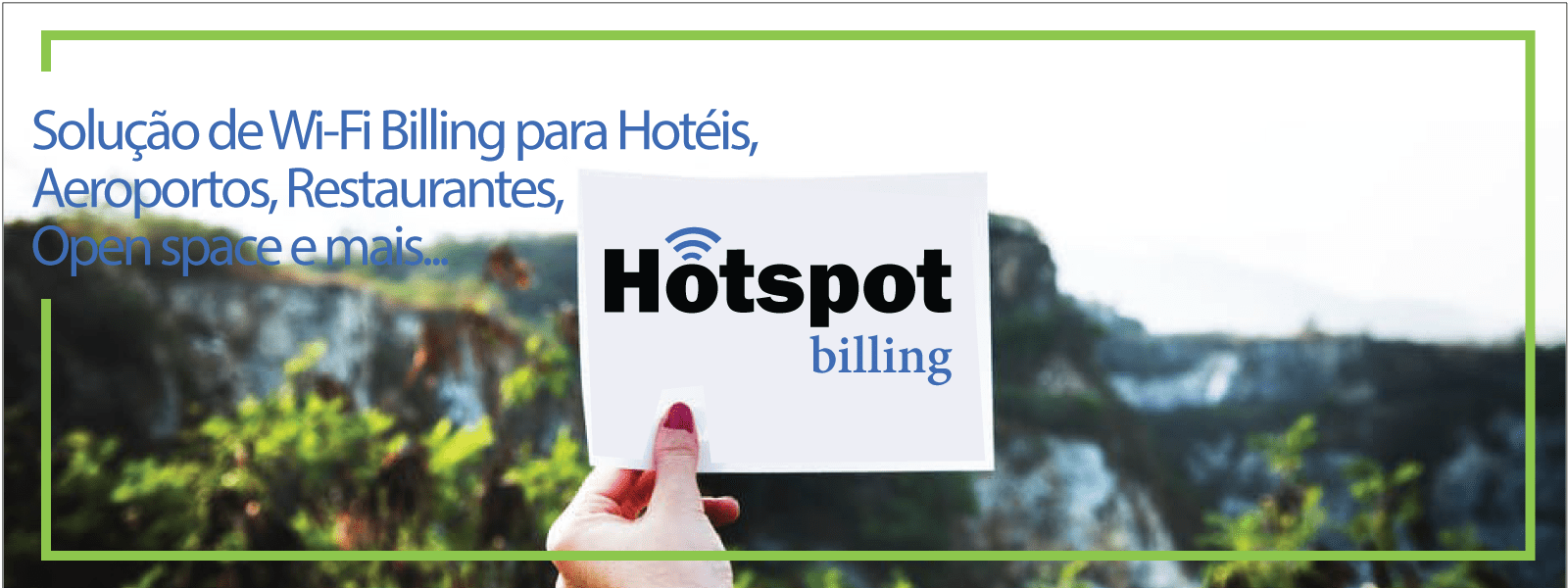 Solução de Wi-Fi Billing